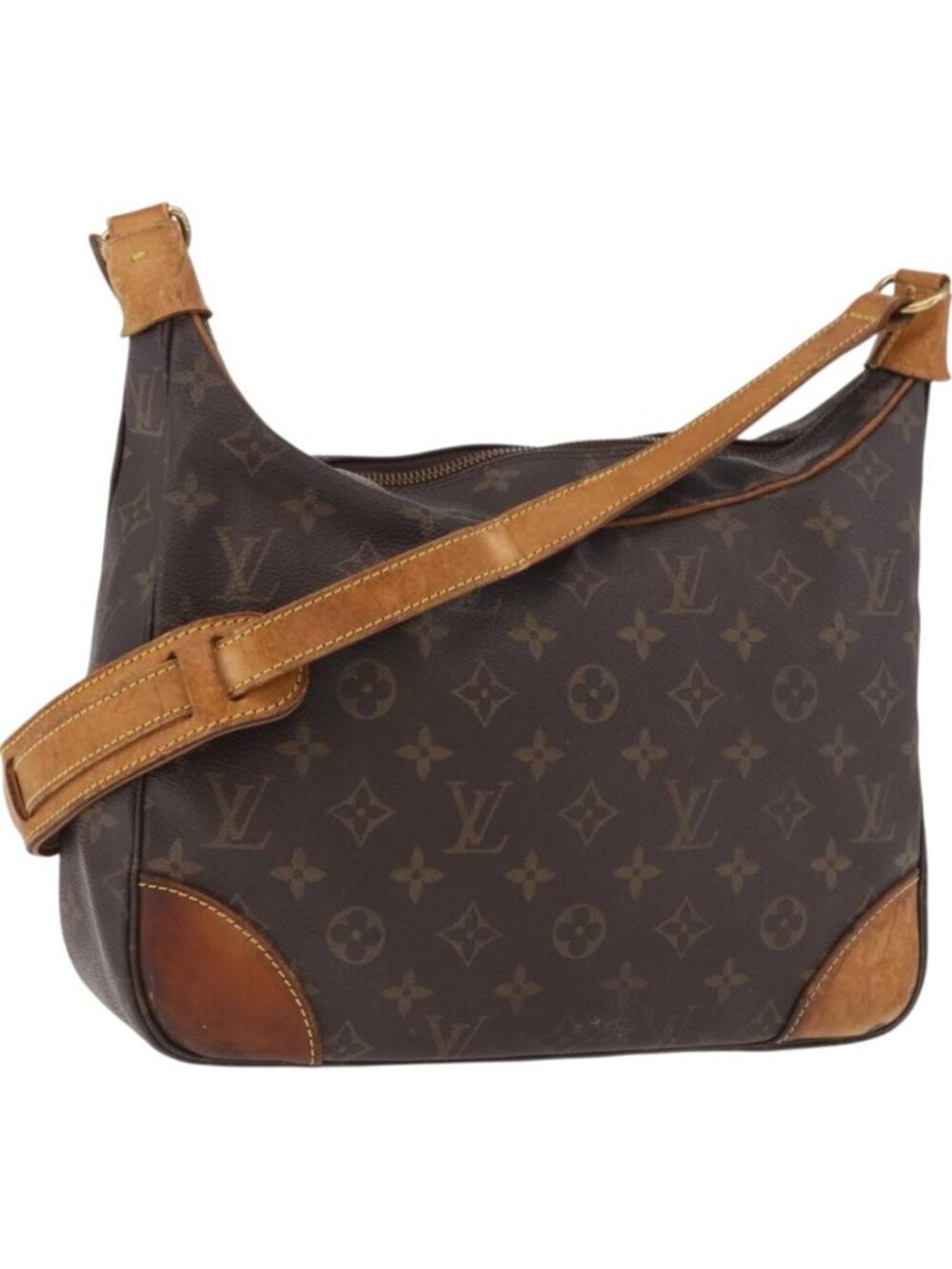 LOUIS VUITTON Monogram Boulogne 30 Shoulder Bag M51265